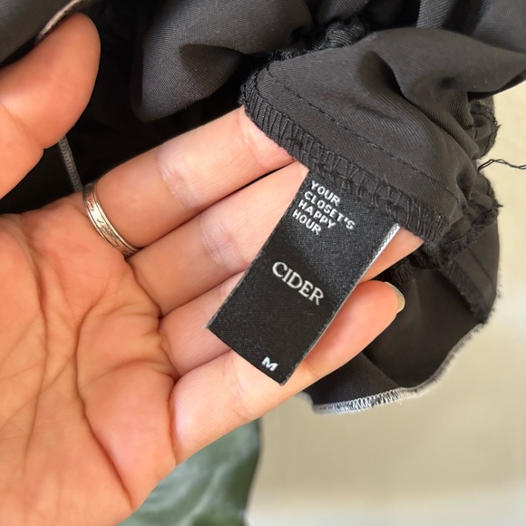 cider black bow tie top - Picture 4 of 5